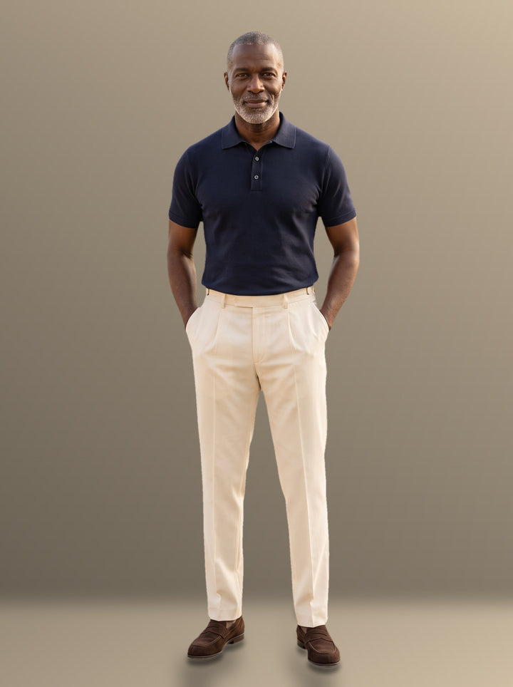 Thomas two piece set in Navy, studio, Gentlemens Manor