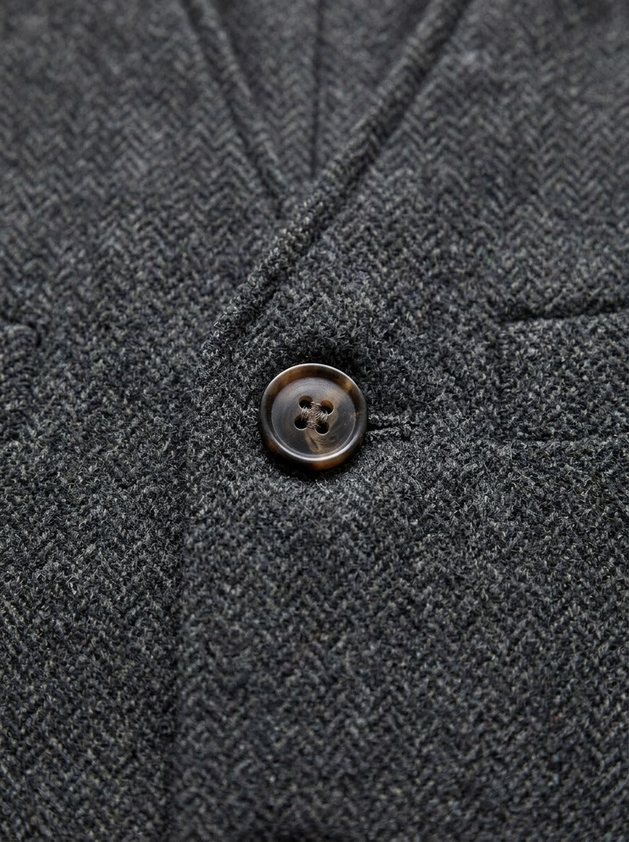 Tobias waistcoat, fabric close up, Gentlemens Manor