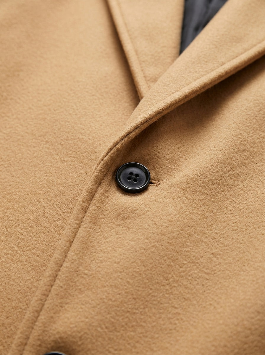 Townsend overcoat, fabric close up, Gentlemens Manor