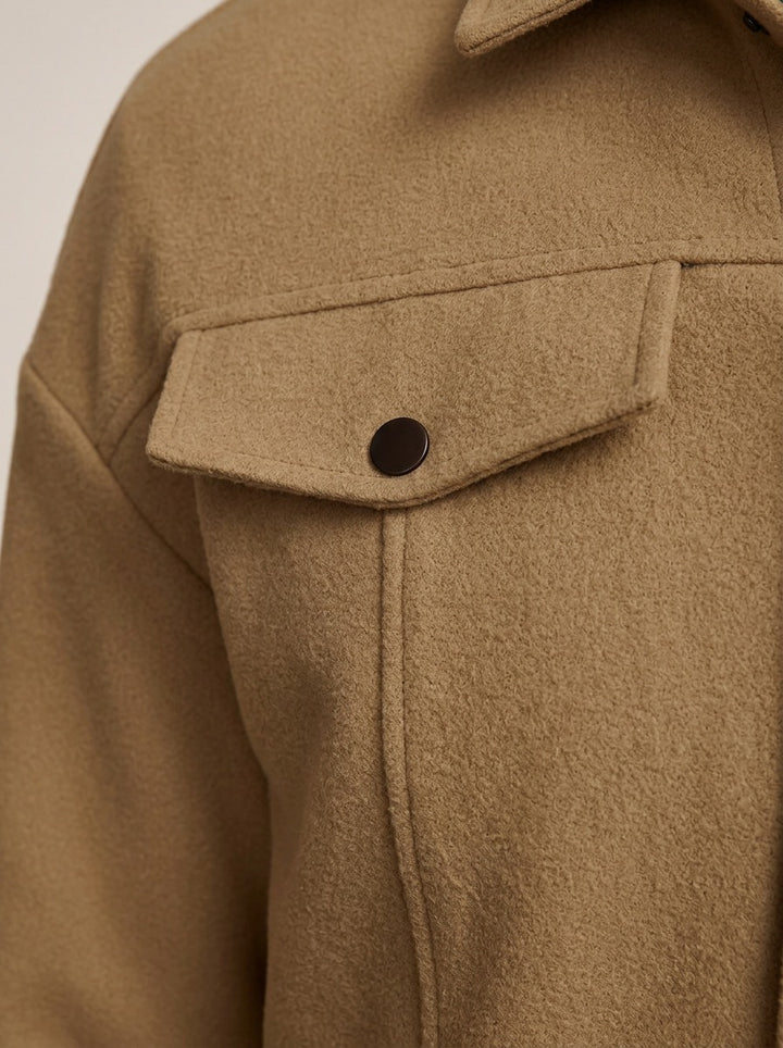 Wardell short trucker jacket, fabric close up, Gentlemens Manor
