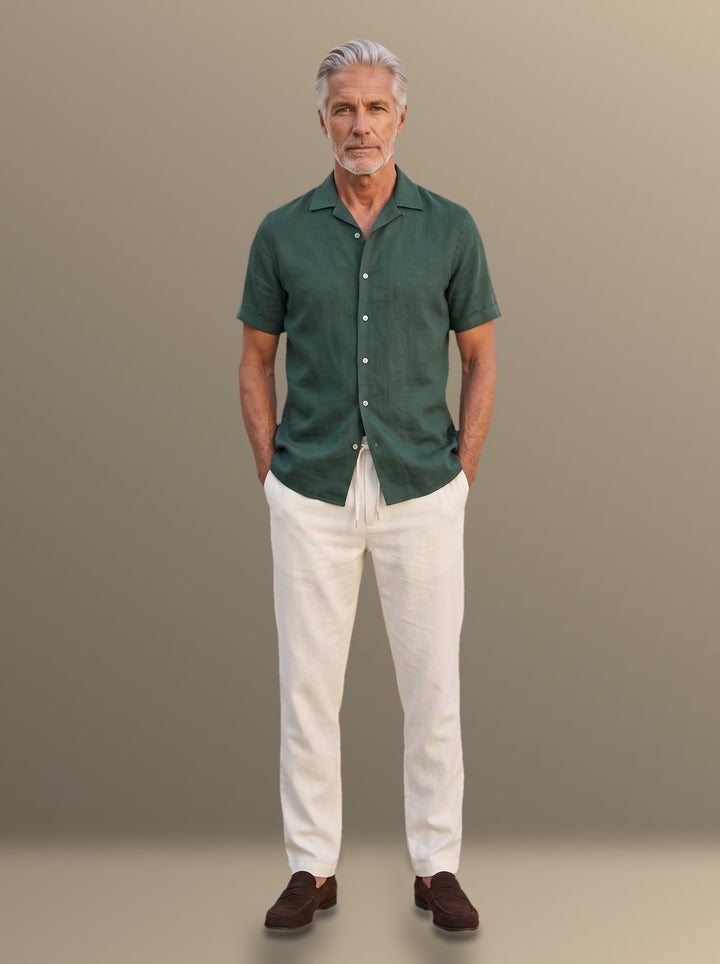 Wesley two piece set in Green, studio, Gentlemens Manor