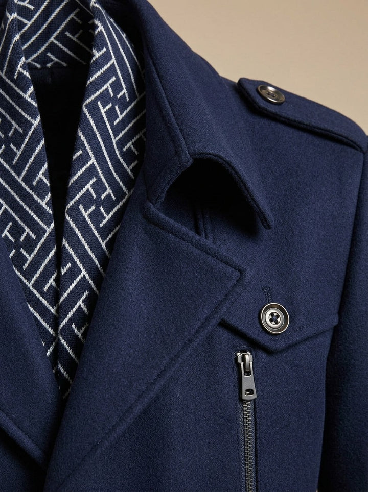 Westbrook coat, fabric close up, Gentlemens Manor