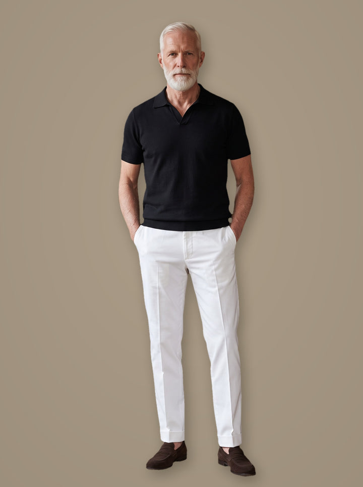 Whitaker two piece set in Black, studio, Gentlemens Manor