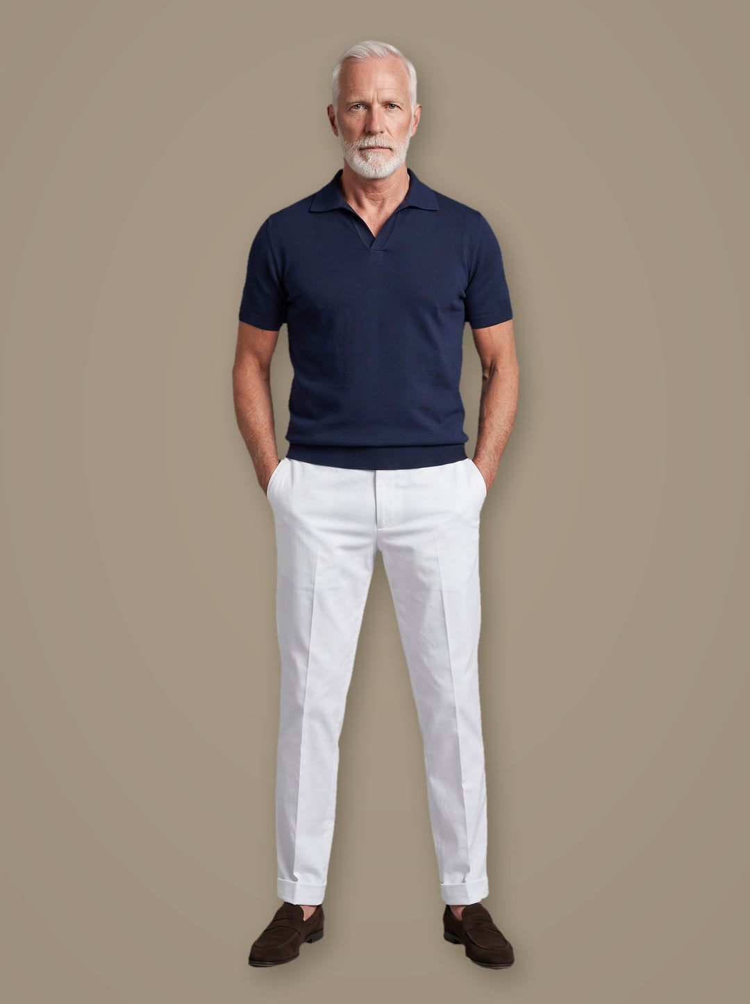 Whitaker two piece set in Navy, studio, Gentlemens Manor